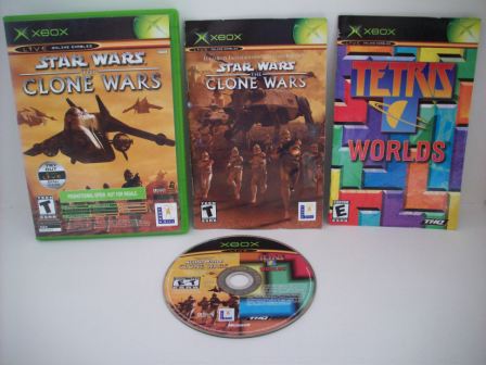 Star Wars: The Clone Wars & Tetris Worlds - Xbox Game